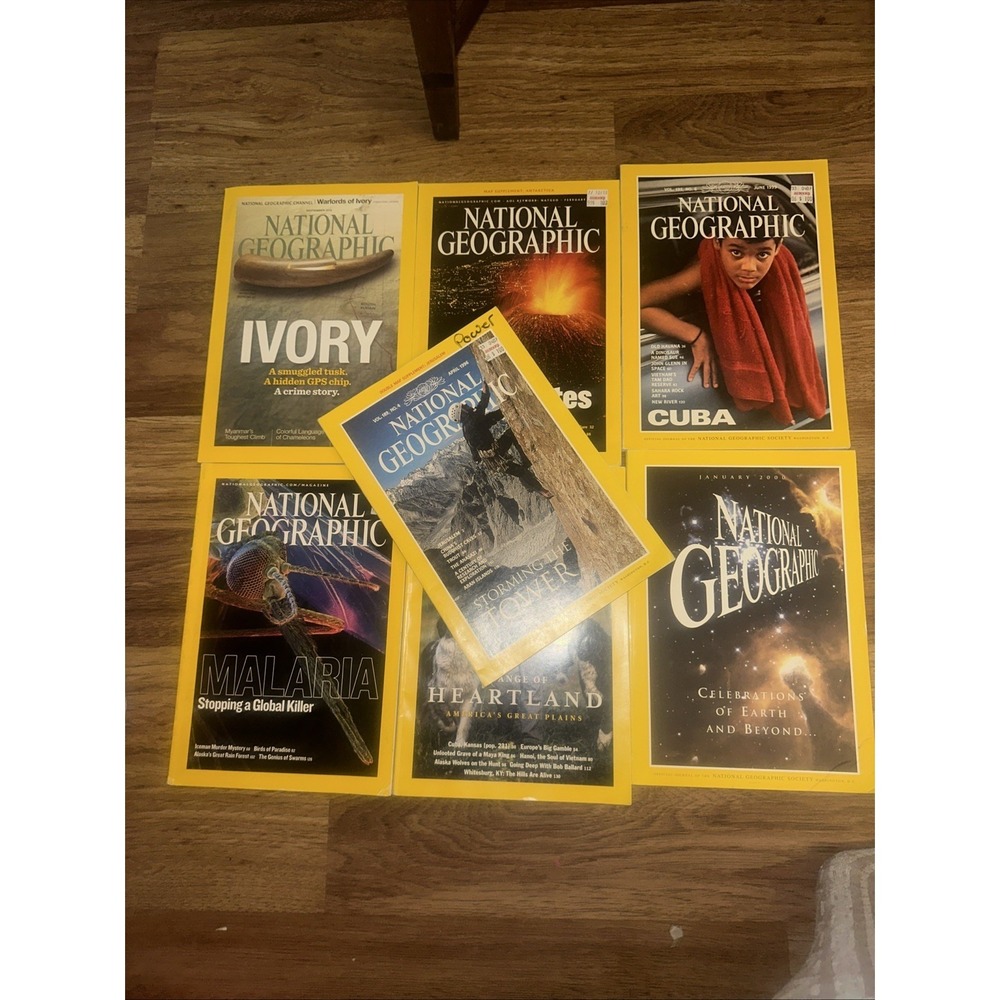National Geographic: Lot 7- Mixed 1996-2014